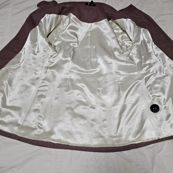 Le Chateau Pink Wool coat - sz Med - Picture 5 of 14